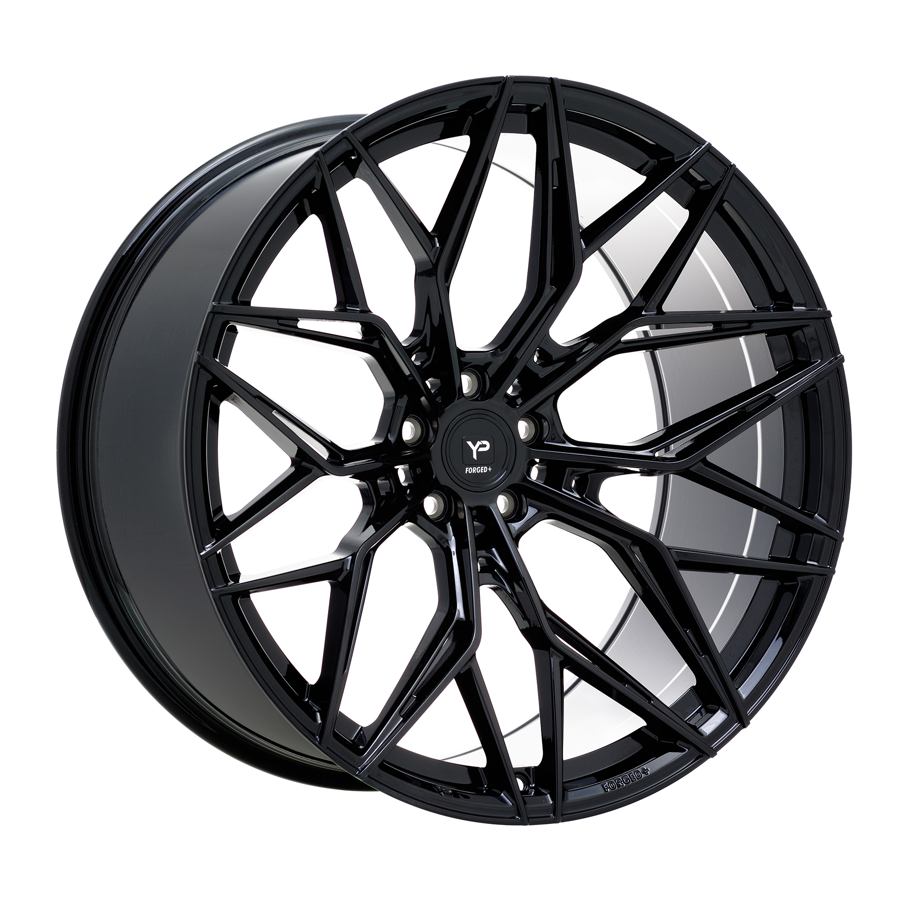 Forged+6 YP-HF6 12x23, Gloss Black, ET 15, LK 5 x 130x71,6