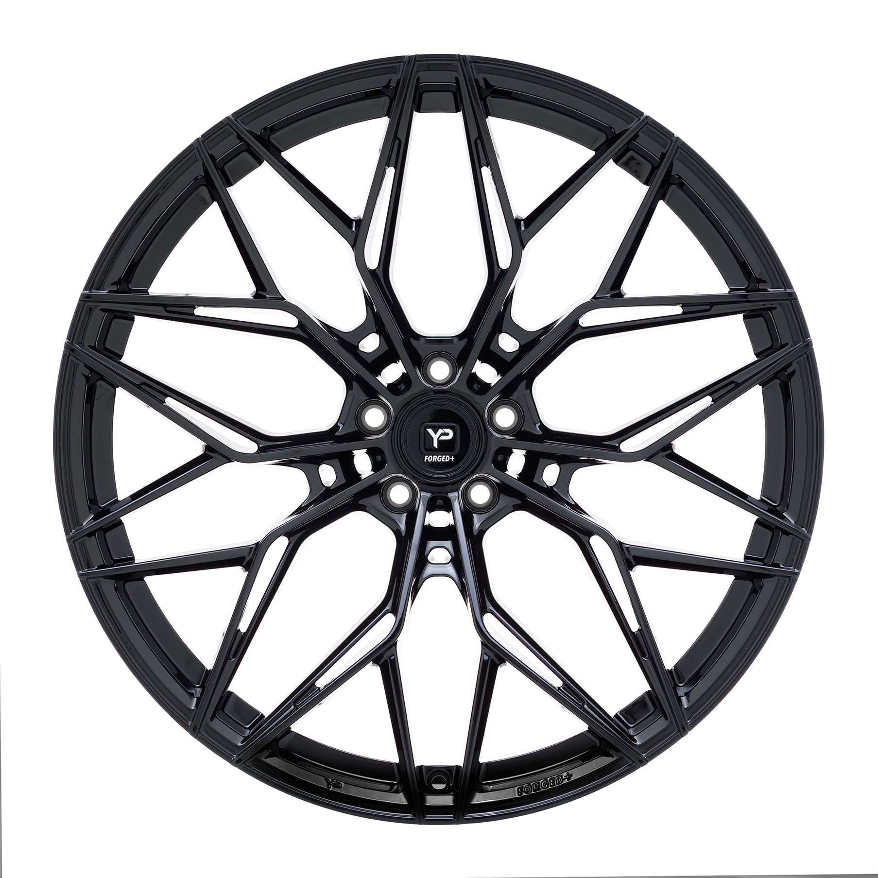 Forged+6 YP-HF6 12x23, Gloss Black, ET 15, LK 5 x 130x71,6