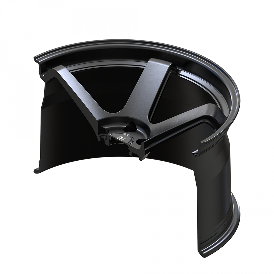 Forged+R CS5.1 11x20, Satin Black, ET 12, LK 5 x 112x66,6