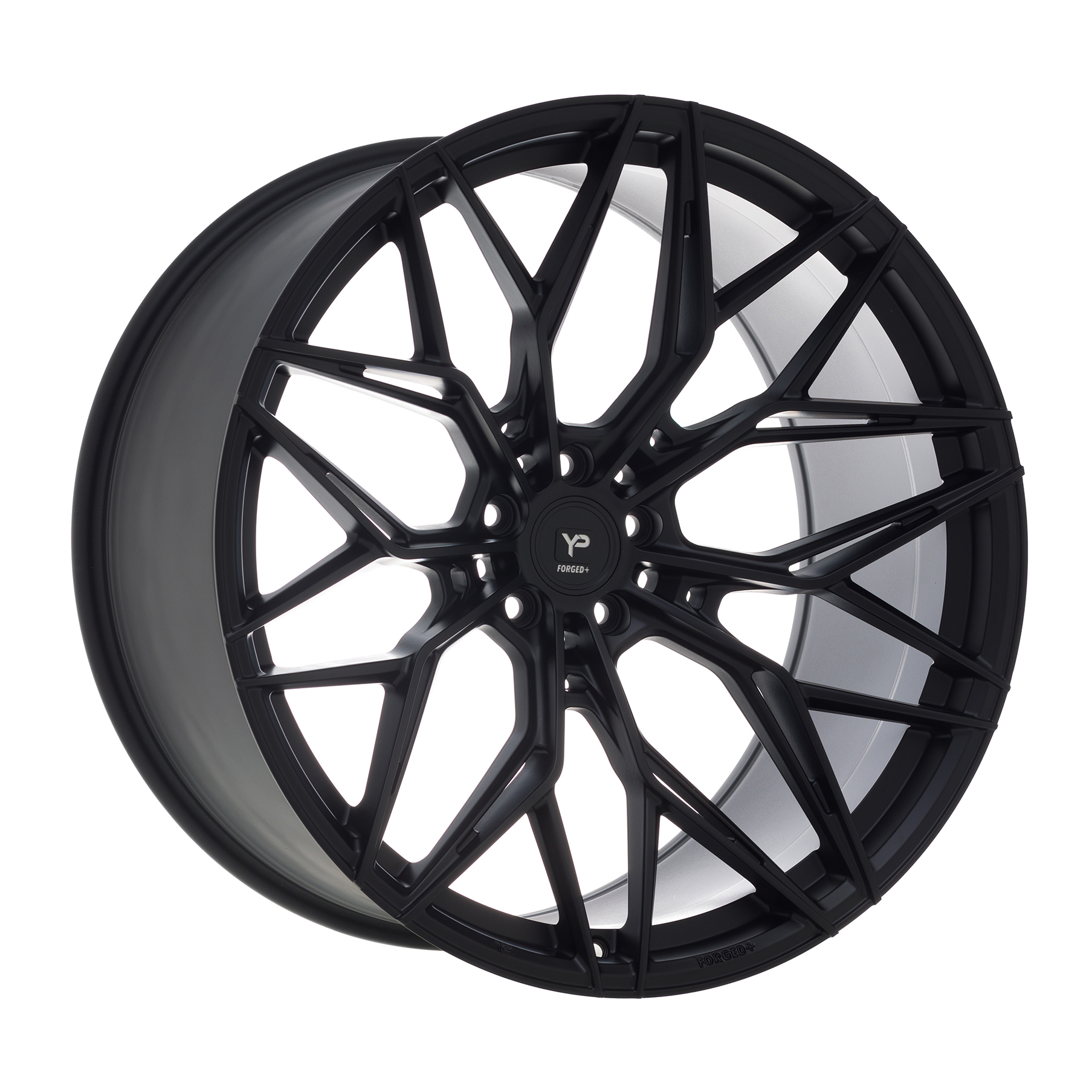 Forged+6 YP-HF6 12x23, Satin Black, ET 15, LK 5 x 130x71,6