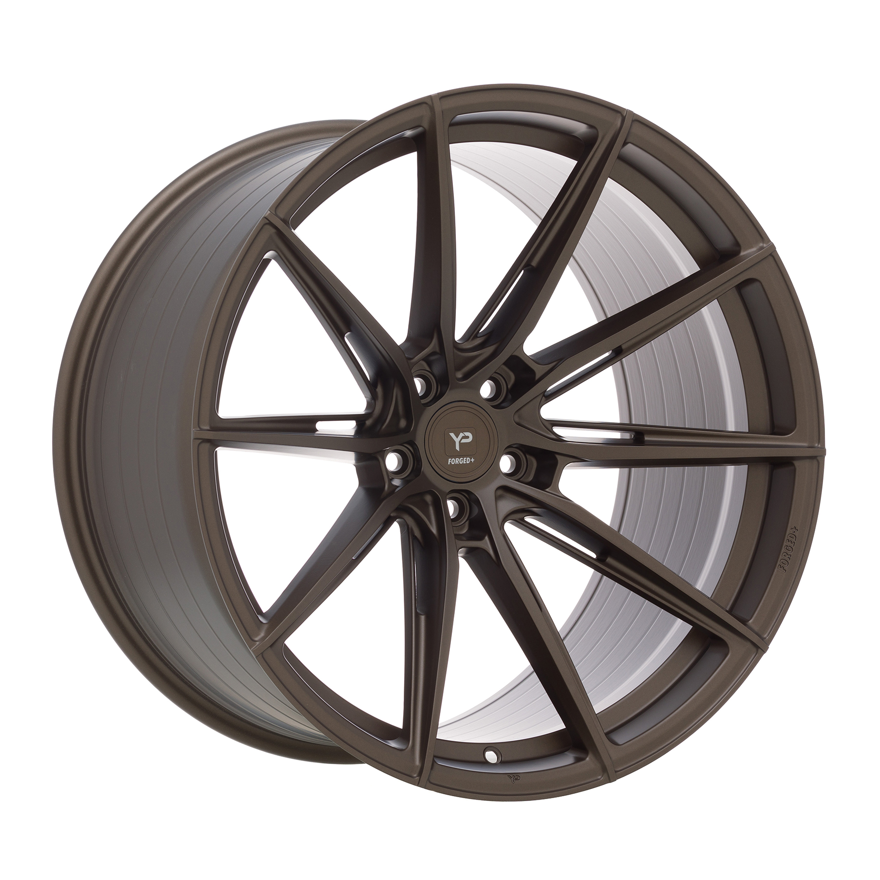 Forged+2 YP-HF2 11x20, Satin Bronze, ET 33, LK 5 x 120x72,6