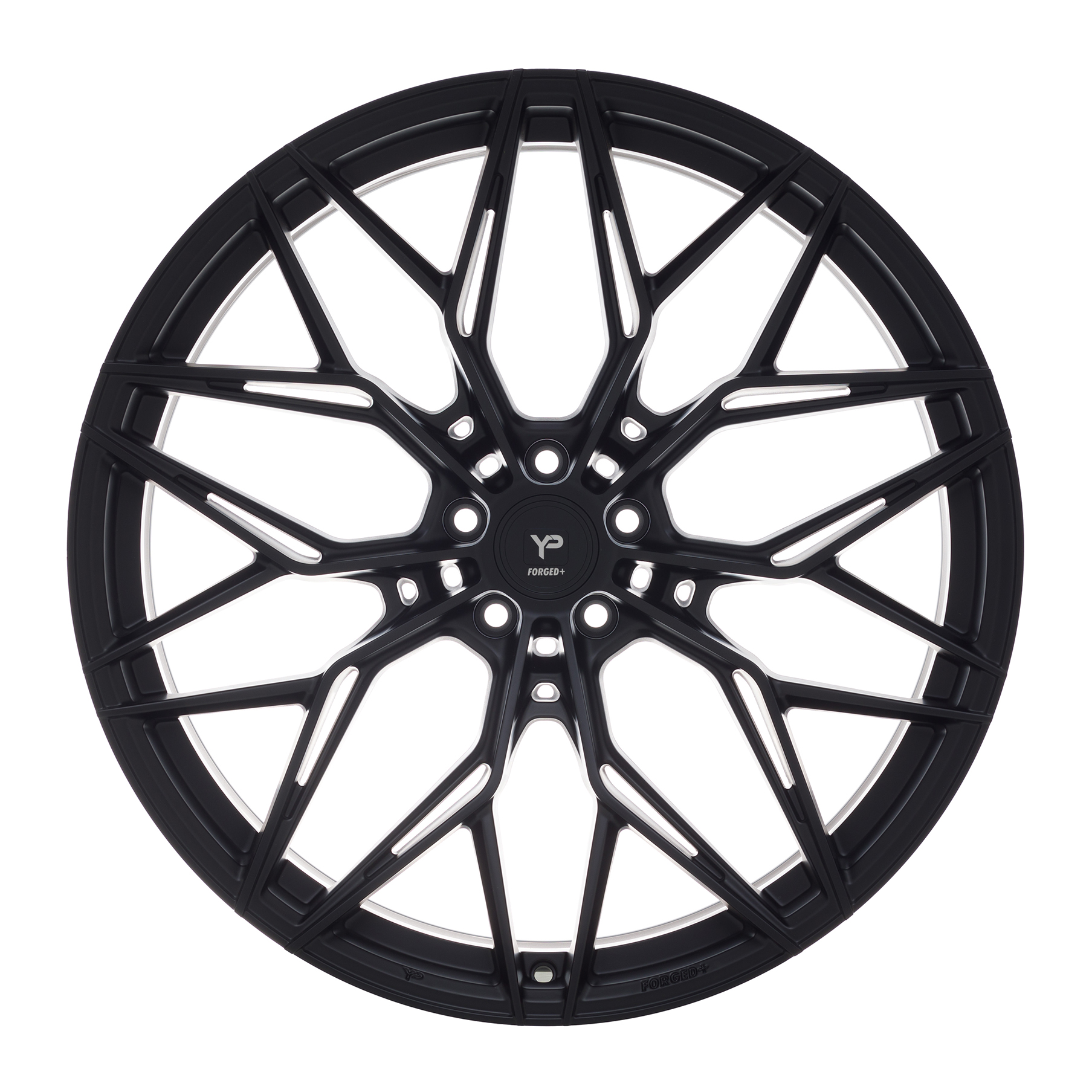 Forged+6 YP-HF6 12x23, Satin Black, ET 15, LK 5 x 130x71,6